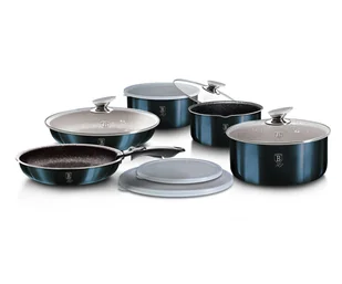 Berlinger Haus METALLIC LINE AQUAMARINE BH-6101 BH-6101 - Zestawy garnków i patelni - miniaturka - grafika 2