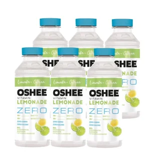 Oshee Lemoniada Zero Vitamin o smaku cytryna-limonka 555 ml x 6 sztuk - Napoje energetyczne i izotoniczne - miniaturka - grafika 1