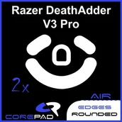 Podkładki pod mysz - 2 x CorePad Ślizgacze Razer DeathAdder V3 Pro AIR - miniaturka - grafika 1