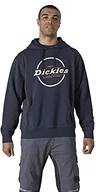 Bluzy męskie - VF Dickies UK Męska bluza z kapturem Towson Graph Hood Navy Blue Hooded Sweatshirt, M - miniaturka - grafika 1