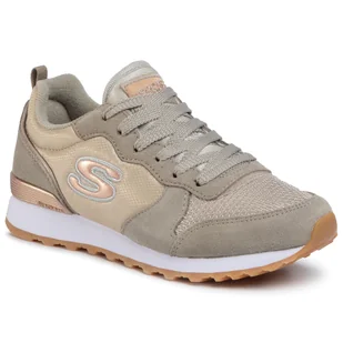 SKECHERS Sneakersy Golden Gurl 111/TPE Taupe - Sneakersy damskie - miniaturka - grafika 1