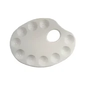 Pozostałe akcesoria malarskie - Creadu, Paleta malarska duża, 22,8x17 cm - miniaturka - grafika 1