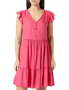 Naf Naf Bala R1 Sukienka, CAMAY Rose, 34 Kobiety, Różowy Camay, 32 - Sukienki - miniaturka - grafika 1