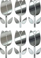 Naklejki na ścianę - Naklejki na ścianę, lustrzane tulipany - miniaturka - grafika 1