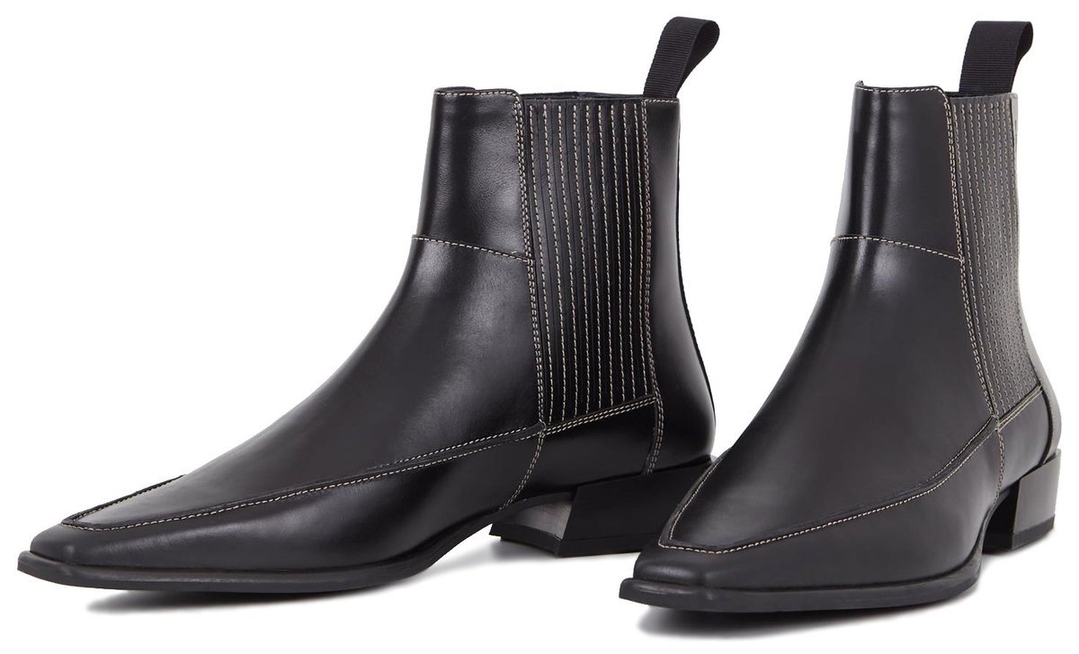 Botki VAGABOND sztyblety skórzane buty damskie kozaki kowbojki sztyblety r. 38 24 cm