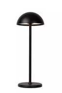 Lampy stojące - Lucide Joy 15500/02/30 lampa stołowa lampka IP54 1x1,5W LED 3000 czarna - miniaturka - grafika 1