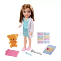 Mattel Barbie Chelsea Kariera GTN88 - - Lalki dla dziewczynek - miniaturka - grafika 1
