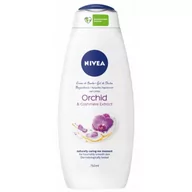 Kosmetyki do kąpieli - Nivea Żel pod prysznic Care & Cashmere 750 ml - miniaturka - grafika 1