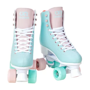Klasyczne Retro Wrotki Croxer Lea Mint/Pink 41 - Wrotki - miniaturka - grafika 1