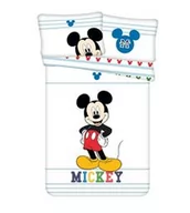Pościel dla dzieci - Jerry Fabrics Pościel bawełniana 100x135 Myszka Miki Mickey Mouse 0714 do łóżeczka poszewka 40x60 - miniaturka - grafika 1