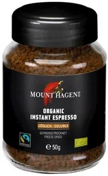 KAWA ROZPUSZCZALNA LIOFILIZOWANA ARABICA/ROBUSTA ESPRESSO FAIR TRADE BIO 50 g - MOUNT HAGEN - Kawa - miniaturka - grafika 1
