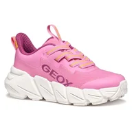 Buty dla dziewczynek - Geox J Flexyper Fast Girl Sneakersy dziewczęce, Różowy żółty, 31 EU - miniaturka - grafika 1