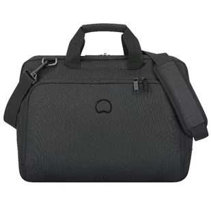 Delsey Polska Torba na laptopa Esplanade 15.6&quot czarna dwukomorowa - Torby na laptopy - miniaturka - grafika 1