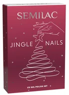 Lakiery hybrydowe - Semilac Jingle Nails - zestaw 1szt - miniaturka - grafika 1