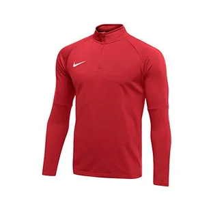 Nike W NK DRY ACDMY18 DRIL TOP LS Long Sleeved T-Shirt, University red/Gym red/(biały), XS - Koszulki i topy damskie - miniaturka - grafika 1