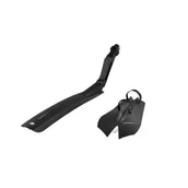 Błotniki rowerowe - SIMPLA Błotniki Cross SDE czarny / Montaż: komplet - miniaturka - grafika 1