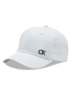 Calvin Klein Czapka z daszkiem K50K510342 Biały - Czapki i chusty sportowe męskie - miniaturka - grafika 1