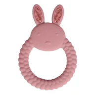 Gryzaki dla dzieci - Królik Gryzak Silikonowy [Kolor Różowy] - miniaturka - grafika 1