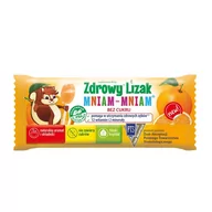 Gumy do żucia, lizaki, dropsy - Starpharma Zdrowy Lizak Mniam-Mniam POMARAŃCZA x1 sztuka - miniaturka - grafika 1