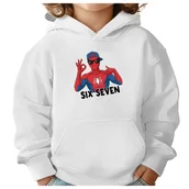 Bluzy dla dziewczynek - BLUZA DZIECIĘCA 67 SIX SEVEN VIRAL 134-140 CHŁOPIĘCA DZIEWCZĘCA PREZENT - miniaturka - grafika 1