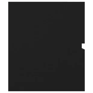 Lumarko Szafka z wbudowaną umywalką, czarna, płyta wiórowa - Szafki łazienkowe - miniaturka - grafika 11