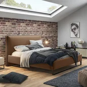 Łóżka - Łóżko WINTER COMFORTEO tapicerowane : Rozmiar - 160x200, Pojemnik  - Bez pojemnika, Tkanina - Grupa III - miniaturka - grafika 1