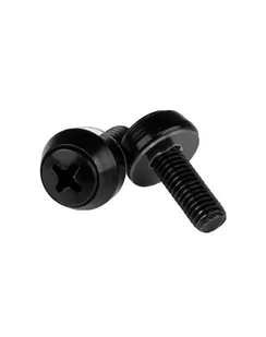 StarTech.com 50 PKG M6 MOUNTING SCREWS . - Akcesoria do szaf serwerowych - miniaturka - grafika 1