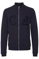 Bluzy męskie - CASUAL FRIDAY Męska bluza CFSebastian zipthrough z zamkiem błyskawicznym, 194013 / ciemna granatowa, S, 194013/Dark Navy, S - miniaturka - grafika 1