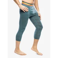 Pozostała odzież narciarska - Legginsy termoaktywne męskie Ortovox 185 Rock N Wool Short Pants - miniaturka - grafika 1
