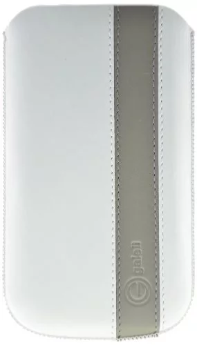 Galeli Etui Luxury Line uniwersalne rozmiar M biało-szare G-SGLC-19