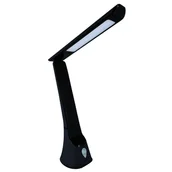Lampy stojące - Ideus Stojąca lampa GIBON 04003 regulowana LED 8W 3000K 6000K czarna 04003 - miniaturka - grafika 1