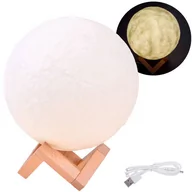 Karuzele dla niemowląt - Lampka nocna Księżyc Moon Light 3D 18cm ZA3826 - miniaturka - grafika 1