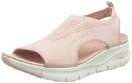 Moda i Uroda OUTLET - Skechers Damskie sandały Arch Fit City Catch, Dzianina rumieniec, 40 EU - miniaturka - grafika 1