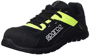 Buty sportowe męskie - Sparco sparco s0751743nrgf Practice na buty, czarny/żółty, rozmiar 43 S0751743NRGF - grafika 1