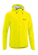 Kurtki męskie - Gonso Męska kurtka przeciwdeszczowa Save Light, kurtka rowerowa z kapturem, wodoszczelna i oddychająca, kurtka rowerowa z termoizolacyjną podszewką z siateczki - miniaturka - grafika 1