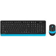 Zestawy myszka + klawiatura - Klawiatura i mysz A4Tech FG1010 FSTYLER (FG1010_B) Czarna/Niebieska - miniaturka - grafika 1