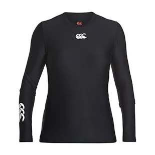Canterbury damski thermoreg Long Sleeve Base Layer, czarny, S E646845-989-S - Koszulki i topy damskie - miniaturka - grafika 1