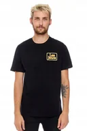 Koszulki męskie - LEE JEANS TEE BLACK L65LFE01 M - miniaturka - grafika 1