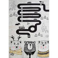 Dywany dla dzieci - Dywan dziecięcy szary 120 x 180 cm 4045 - miniaturka - grafika 1