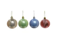 Bombki - Bombki choinkowe pastelowe - 4 cm - 16 szt. - miniaturka - grafika 1