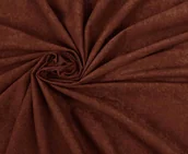 Pasmanteria - Mikrofaza Tkanina Obiciowa Zamsz Welur Materiał Meble Brązowa 0,5 Mb - miniaturka - grafika 1