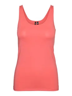 Vero Moda Top w kolorze koralowym - Koszulki i topy damskie - miniaturka - grafika 1