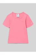 Koszulki i topy damskie - T-shirt z wyhaftowanym logo - Champion - miniaturka - grafika 1