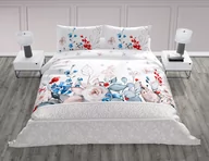 Pościel - FARO, Pościel bawełniana 140x200+70x90 cm, Trendy, Rustykalne kwiaty - miniaturka - grafika 1