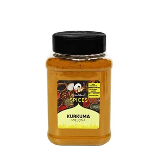 KURKUMA MIELONA INDYJSKA 280g Sindibad 100% NATURY - Przyprawy i zioła sypkie - miniaturka - grafika 1