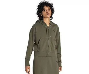 PUMA Jej Full-Zip Bluza Damska, Szary, XL - Bluzy damskie - miniaturka - grafika 1