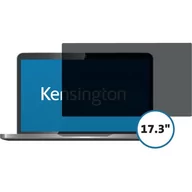 Filtry prywatyzujące - Kensington Filtr prywatyzujący 2-stronny zdejmowany do monitora 17.3" 16:9 - miniaturka - grafika 1