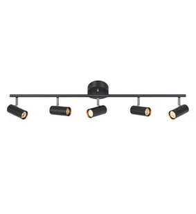 Markslojd Plafon LAMPA sufitowa BARCELONA 107351 natynkowa OPRAWA listwa SPOT regulowane tuby czarne 107351 - Lampy sufitowe - miniaturka - grafika 1