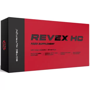 SCITEC Revex HC 120caps - Spalacze tłuszczu - miniaturka - grafika 1