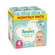 Pampers Premium Care 4 MAXI 168 szt 8-14 kg) ZAPAS NA MIESIĄC pieluchy jednorazowe